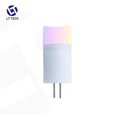 Lt104A5 2W RGB and Wi-Fi Control Ceramic Heat Dissipation G4 Bi-Pin LED Bulbs for Outdoor Low Voltage Landscape Lighting System