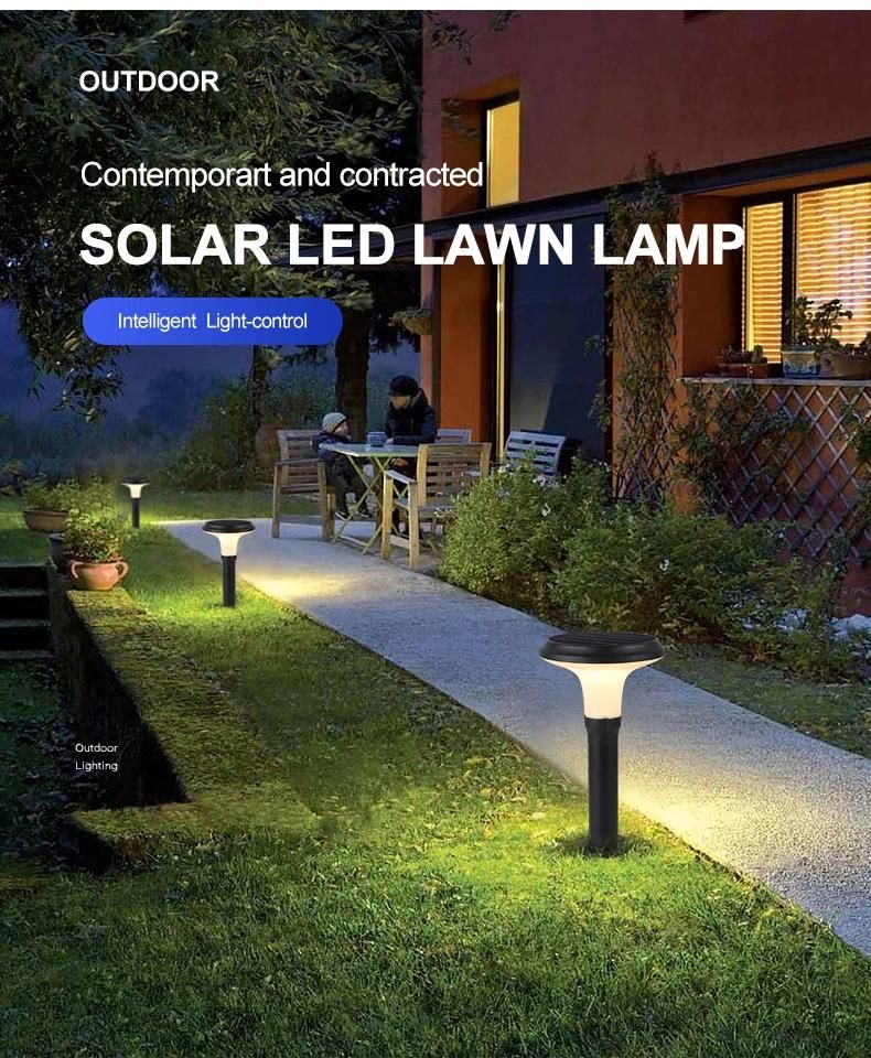 Waterproof All in One Home Yard Gate Decorative LED Solar Powered Garden Light Solar Lawn Light Solar Decoration LED