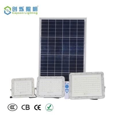 3year 200W 250W Waterproof IP65 Capson Solar Flood Light for Gaeden Stree