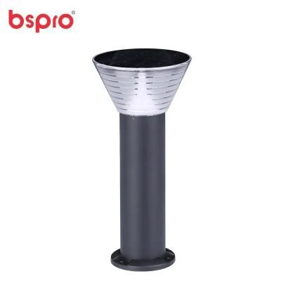 Bspro Waterproof IP65 Decorative Lawn Lamp High Lumen Aluminum Solar Outdoor LED Garden Lights