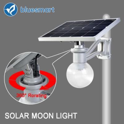 1500-1800lm Outdoor Light Solar LED Street Garden Lighting with Solar Panel