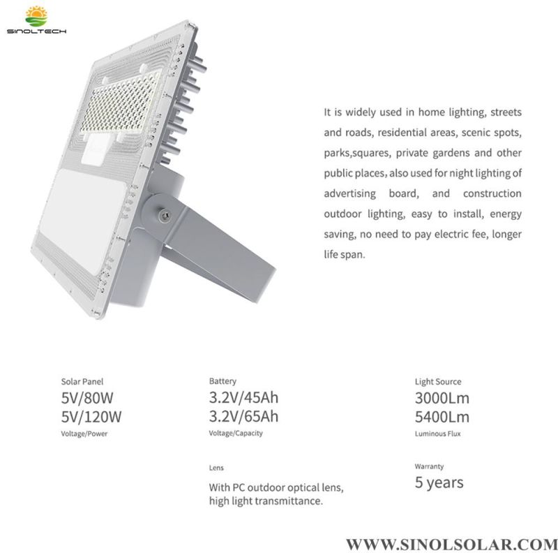 50W LED Solar Powered Flood Light (SN-TT2.0/3.0)