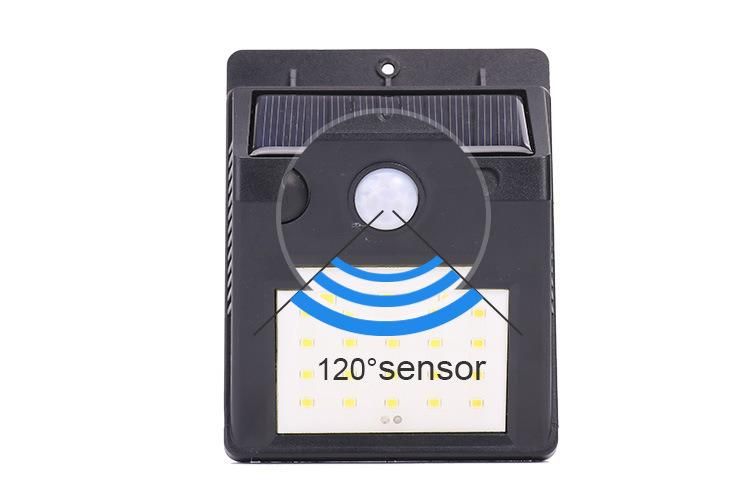 Simva Wireless Waterproof Motion Sensor Outdoor 20LED Security Night Light Solar Wall Lights, LED Motion Sensor Wall Light, Solar Power LED Light