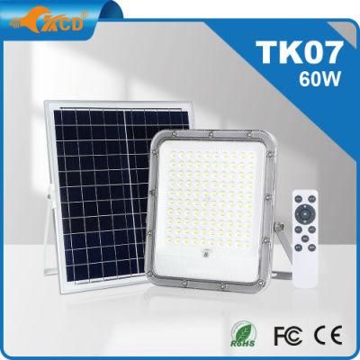 50watt CE RoHS IP66 Aluminum Housing Metal Halide Portable Remote Solar Flood Lights