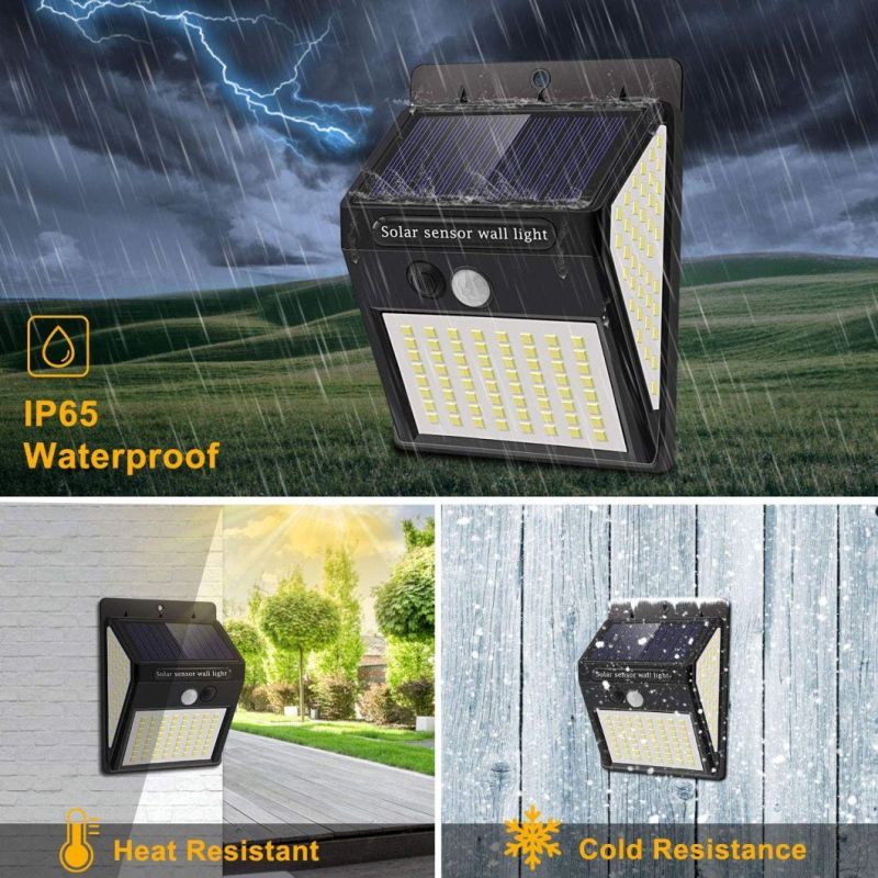 3mode Waterproof 230 LED Solar Motion Sensor Lights Outdoor Sunlight