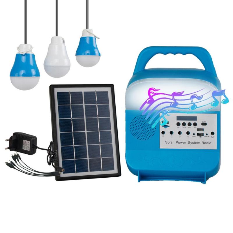 LED Solar Home Work Light System