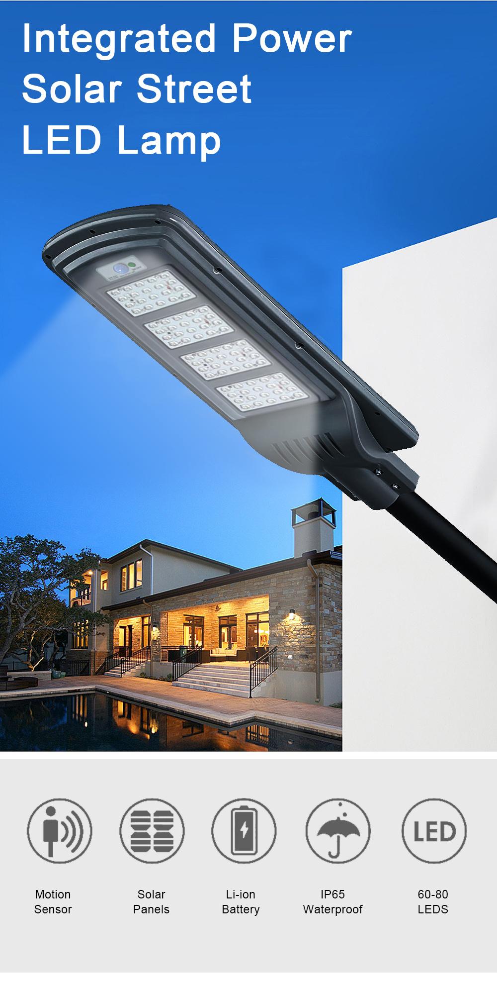 Solar LED Outdoor IP65 Waterproof Motion Sensor Solar Light