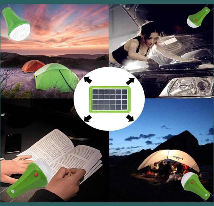 Remote Control Solar LED Lights Flashlight 3W for African Market Solar Power Station