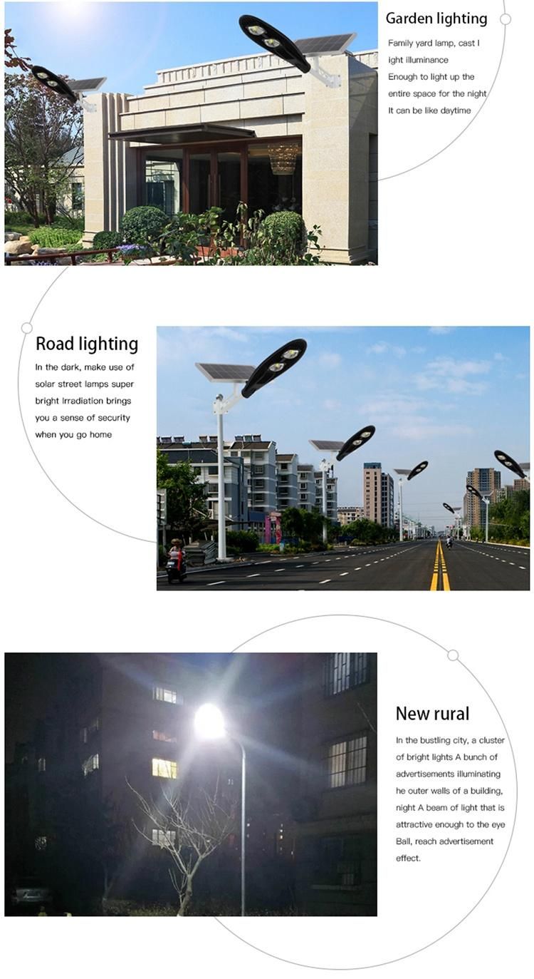 High Lumen 60W Aluminium Garden Outdoor Waterproof IP65 Solar Street Light (CS-TYBJ-60)