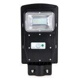 40W Solar Street Light Radar+Light Sensor LED Outdoor Garden Wall Lamp for Park Garden Courtyard Street Walkway