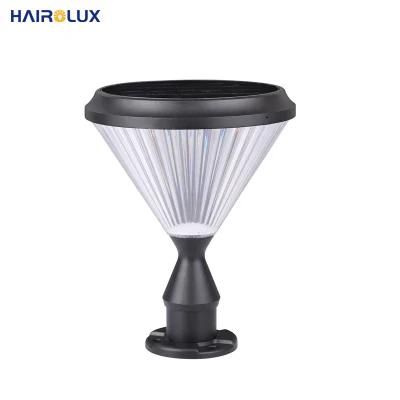 Modern Design Garden Decoration IP65 Waterproof Outdoor 60W LED Solar Garden Gate Post Pillar Light