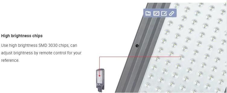 Bspro Light Control Adjustable Garden Outside LED System Solar Street Light