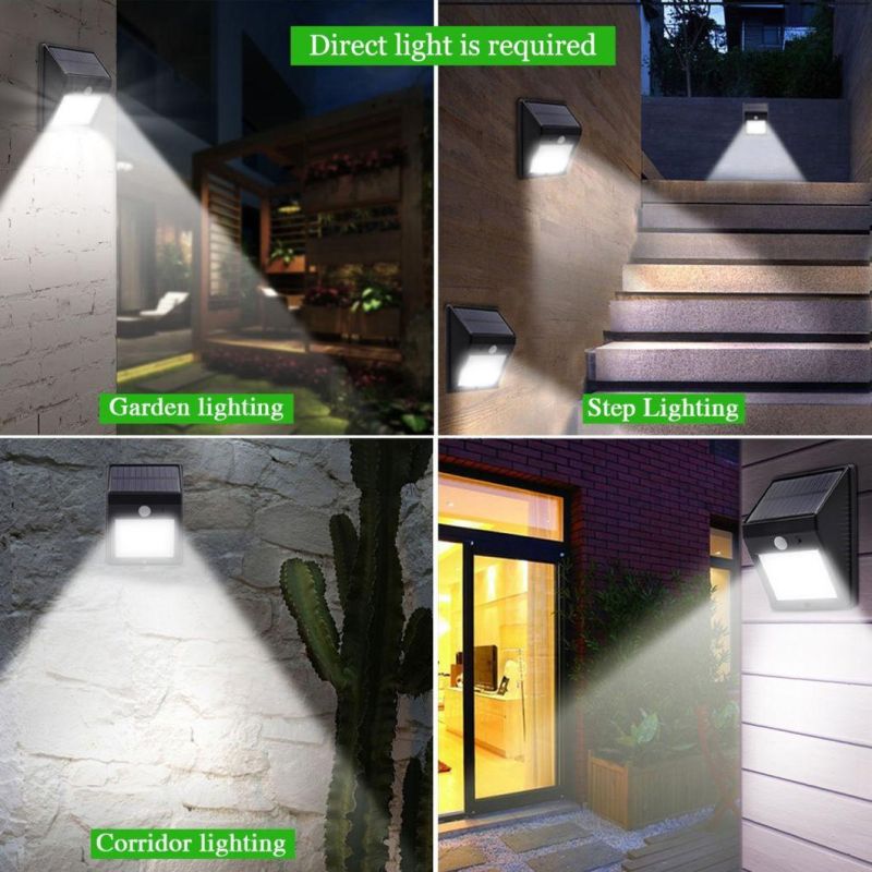 LED Solar Sensor Wall Lights