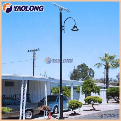 Easy Mounting Stainless Steel Solar Metal Pole for Street Light