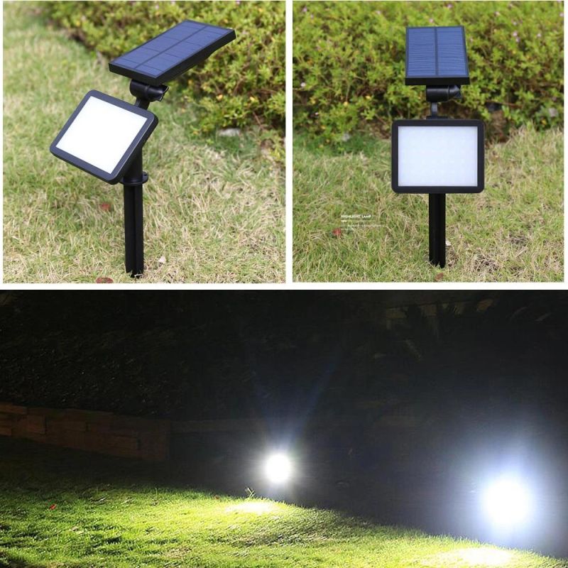 48 LED Outdoor IP65 Weatherproof ABS Solar Lawn Light