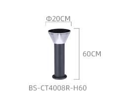 Bspro IP65 Decoration Modern Design Outdoor Waterproof LED Bollard Lights Solar Garden Light