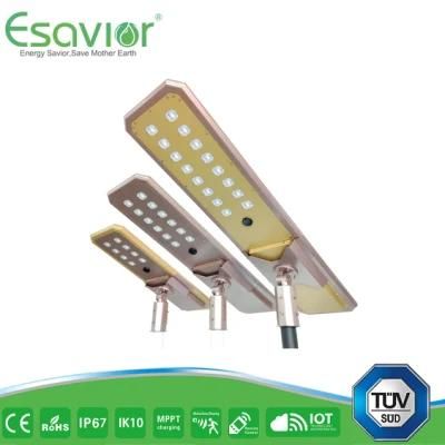 Esavior Adjustable Brackets Diamond Series LED Solar Street Lights