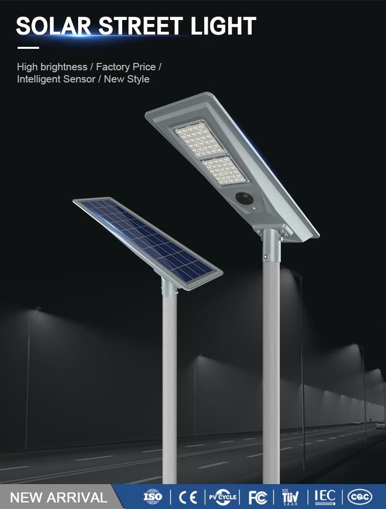 Alltop Integrated Die Casting Aluminum Outdoor Waterproof IP65 Solar Street Light