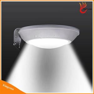 Circular LED Solar Outdoor Wall Light for Garden and Family Yard Solar Lamp