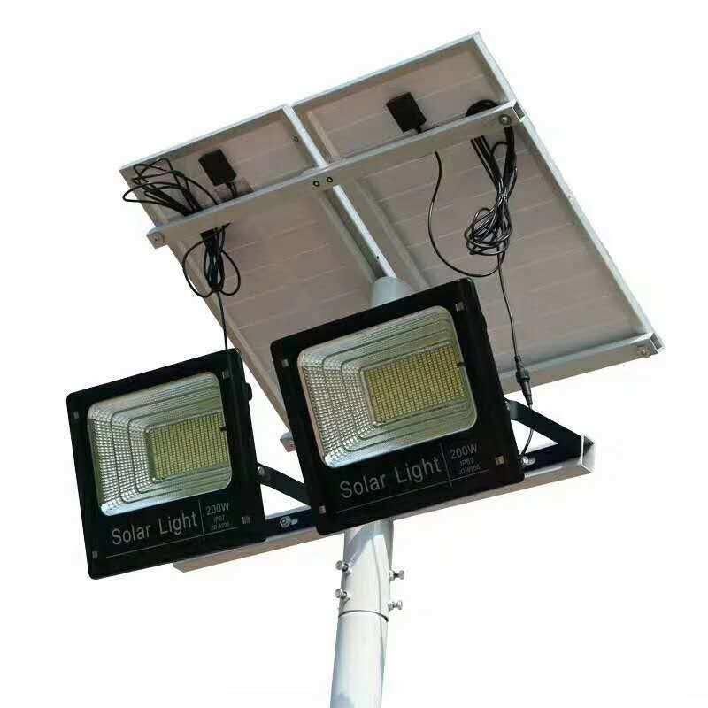 Yaye 2021 Hot Sell IP66 Factory OEM Outdoor Integrated 200W Solar LED Street Flood Light for Garden Road