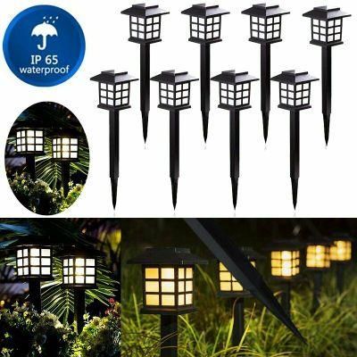 Simva Solar Power Pathway Light Outdoor Garden Lamp Landscape Lawn Walkway Yard, IP65 Rechargeable Battery Include Auto Working for Outdoor Lawn