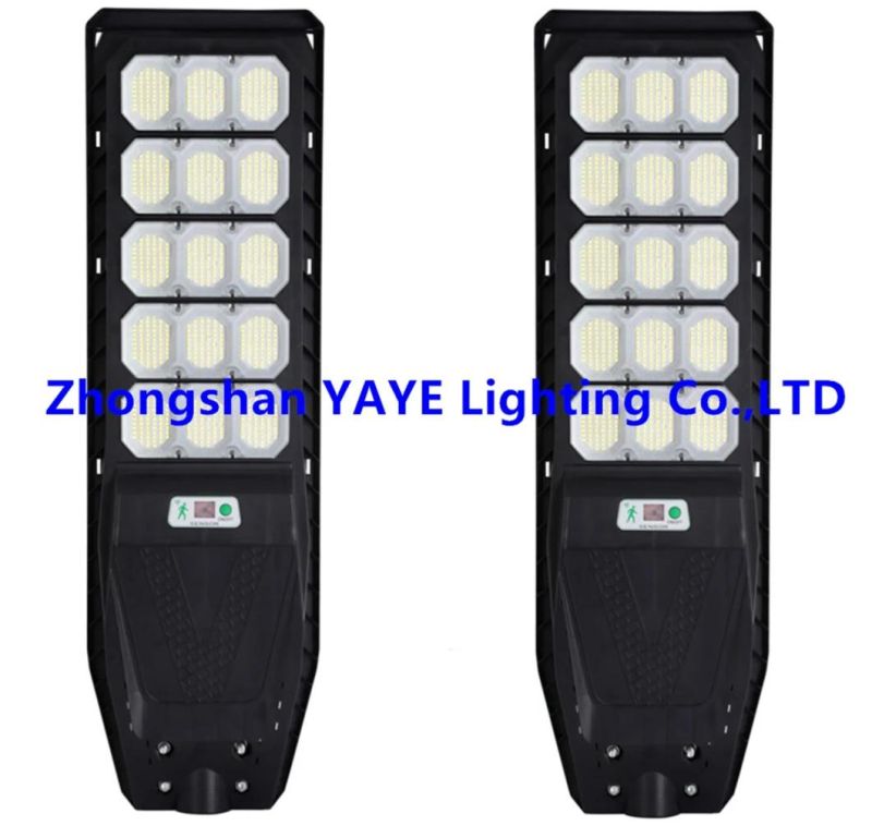 Yaye Factory Price Outdoor IP66 Waterproof 300W/400W/500W High Brightness All in One LED Solar Street Light with 1000PCS Stock