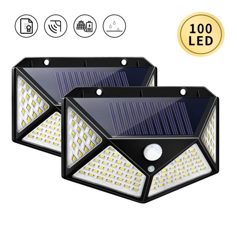 Outdoor Wall LED Lamp Solar Powered Super Bright High Lumen Easy Good for Wholesale Retail