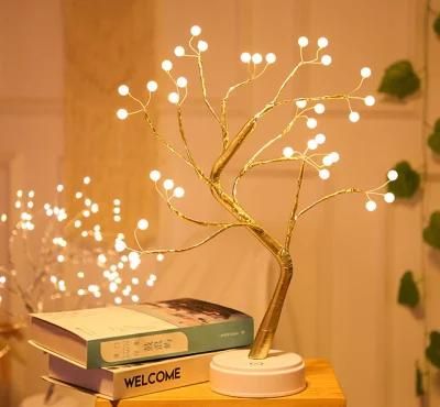 Sparkly 108 LED Firefly Tree Lights Remote Control Fairy Night Lights 108 LED Sparkly Tree Lamp