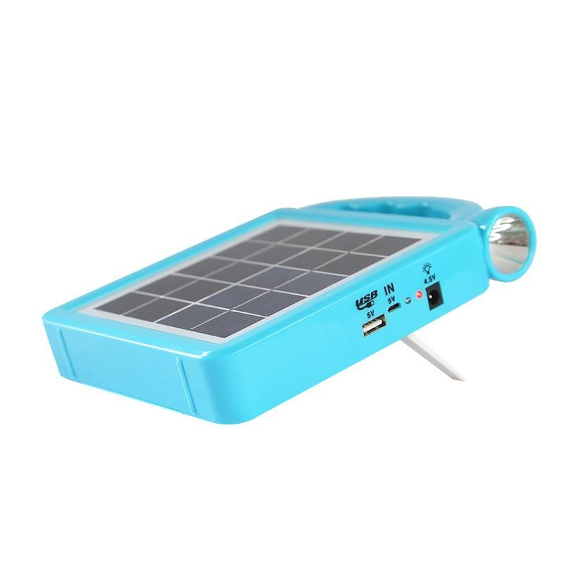 Power Bank Solar Panel LED Emergency Lamp