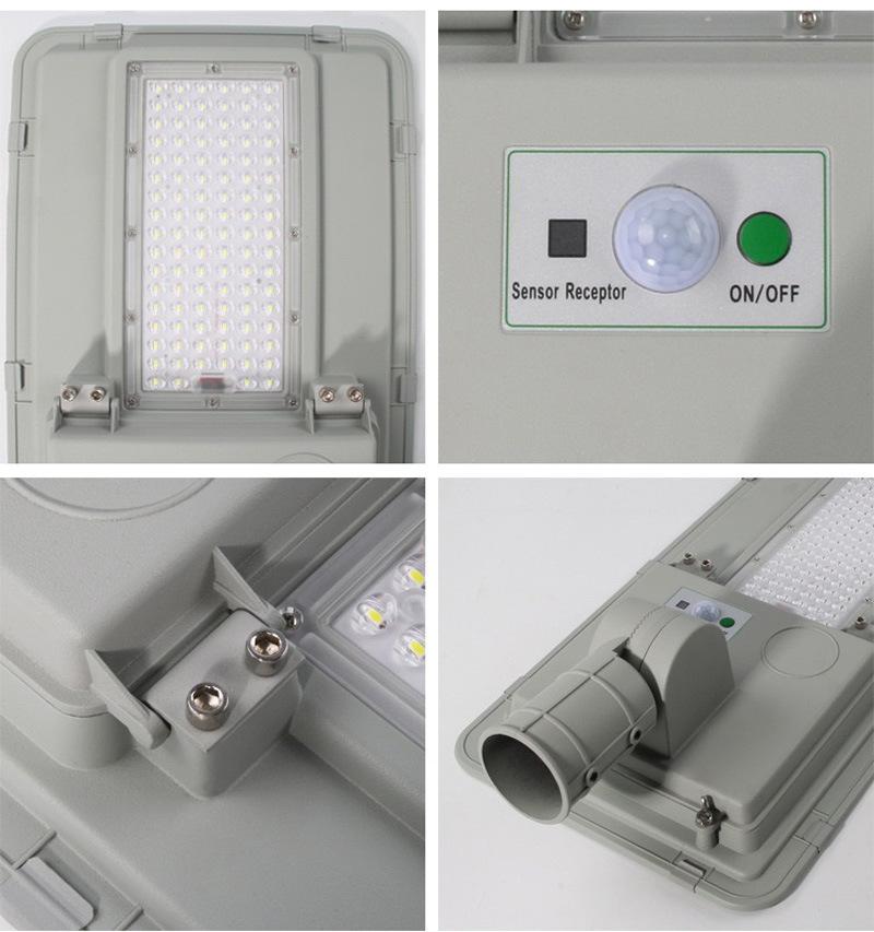 Zhongshan Hairolux High Brightness Integrated Aluminum Outdoor 60W 100W 180W LED Solar Streetlight