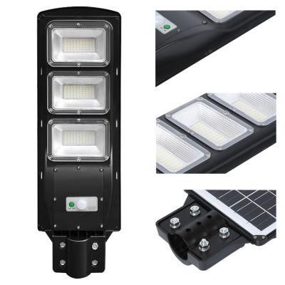 Solar Street Light 90W Waterproof Integrated 30W 60W 90W 120W Outdoor LED Lamp Lights System Lighting Energy Saving Bulb Home Power Integrated