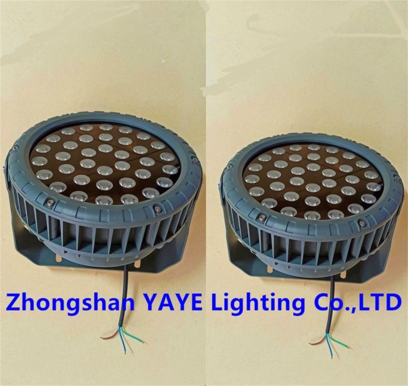 Yaye Hottest Sell 9W/12W/18W/24W/36W/48W Waterproof IP66 RGB LED Spotlight with 3 Years Warranty / CE/RoHS Passed/ 1000PCS Stock