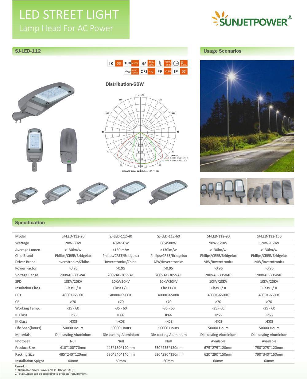 Waterproof Outdoor Solar LED Street Light