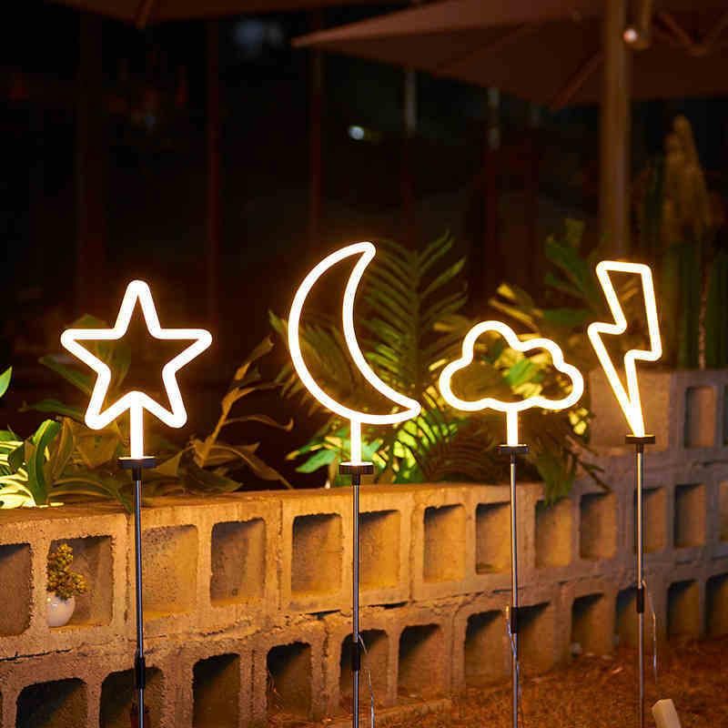 Popular Holiday Decoration Fairy Tale Christmas LED Solar Power Neon Lights