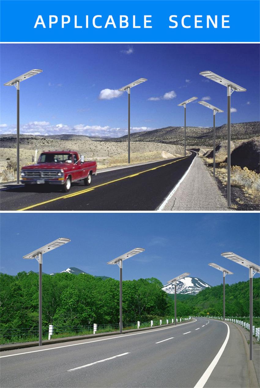 High Quality Energy Saving Solar LED Street Lamp for Home/Garden/Yard