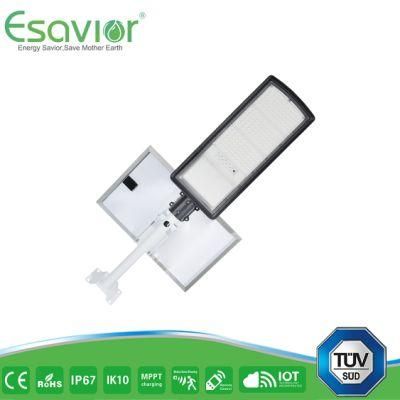 Esavior 30W LED Solar Street/Wall Lights with CE/Rosh/IP67/Ik10 Certificates