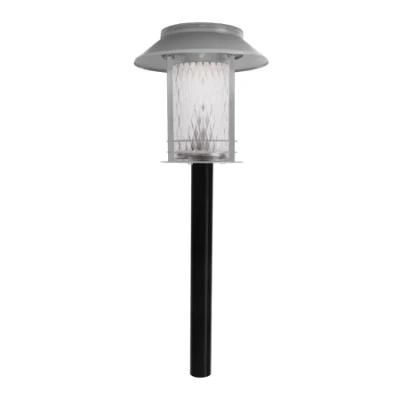 Solar Ground Plug Light LED Stainless Steel Lawn Light