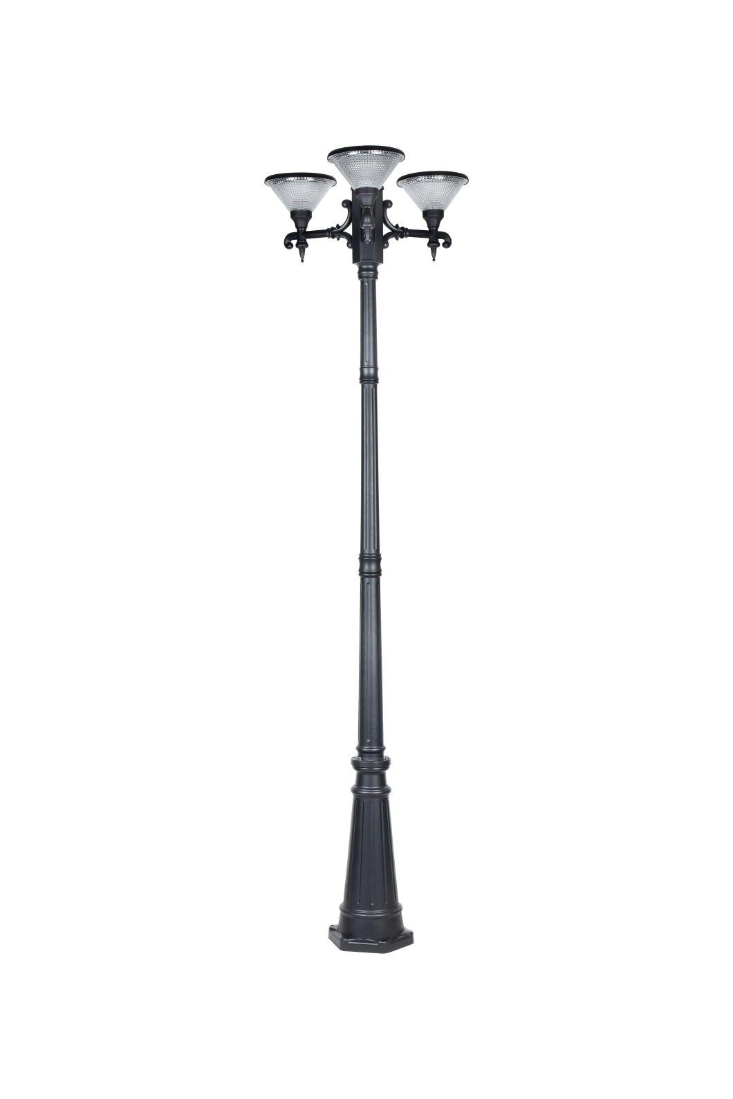 China Made CE Mounted Solar Powered Column Light Fixtures