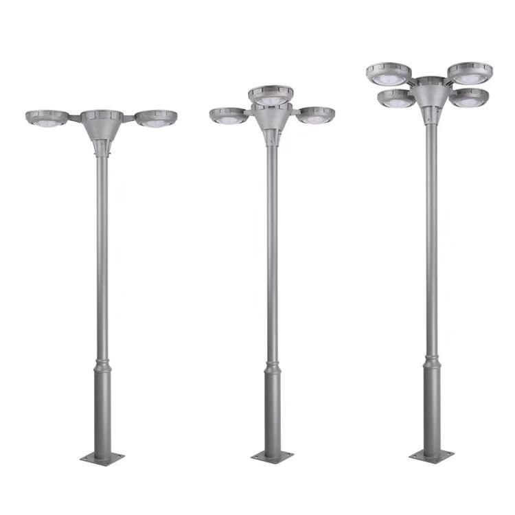 Outdoor IP65 Waterproof All in One Solar Pole Light for Garden