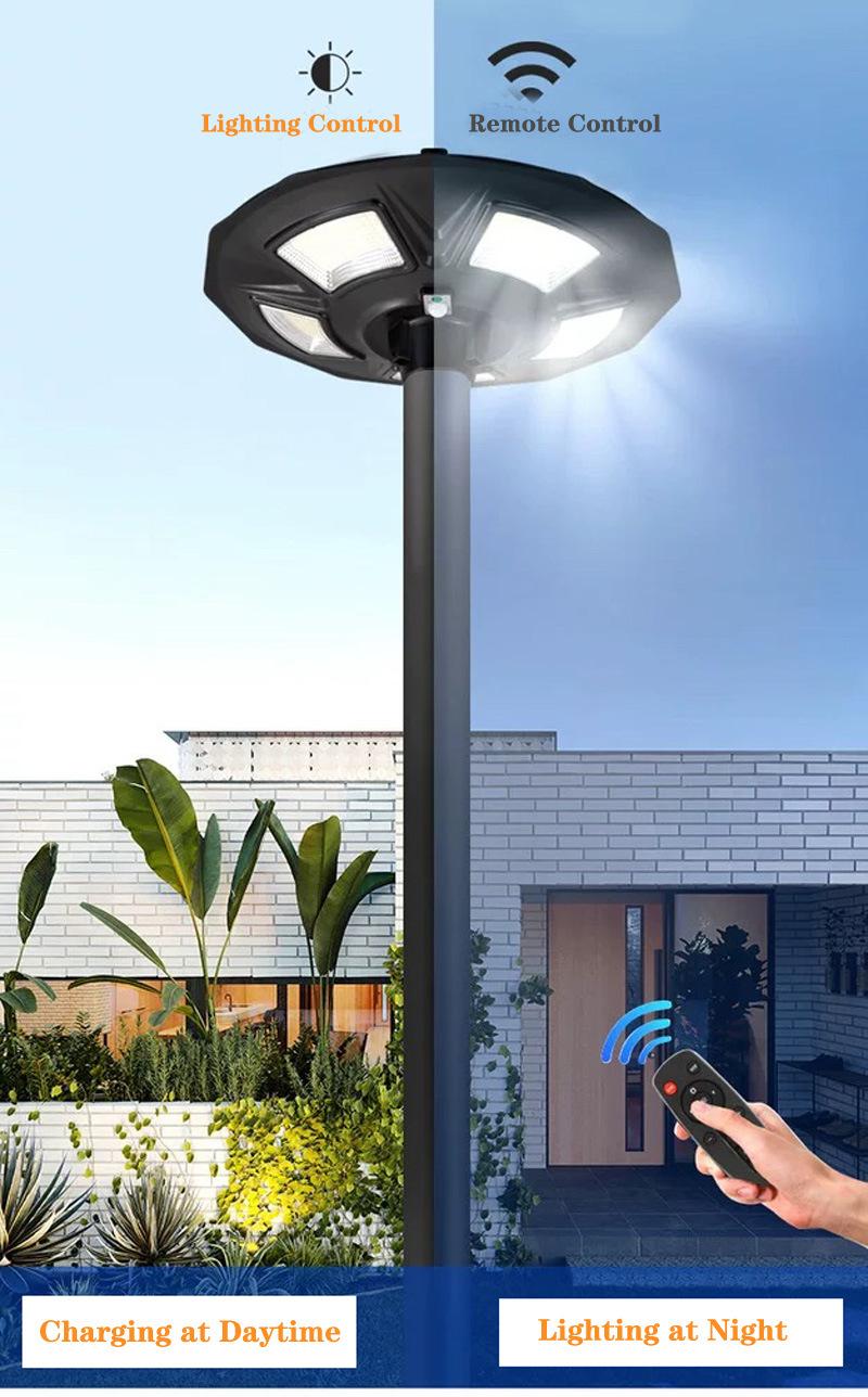 Factory Price Energy Saving Ultra Bright Plastic ABS 100W 200W Outdoor Solar Decoration Street Light