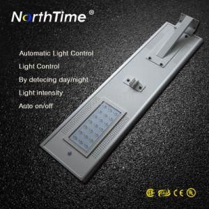 Factory Direct All in One Smart Solar LED Street / Road Light