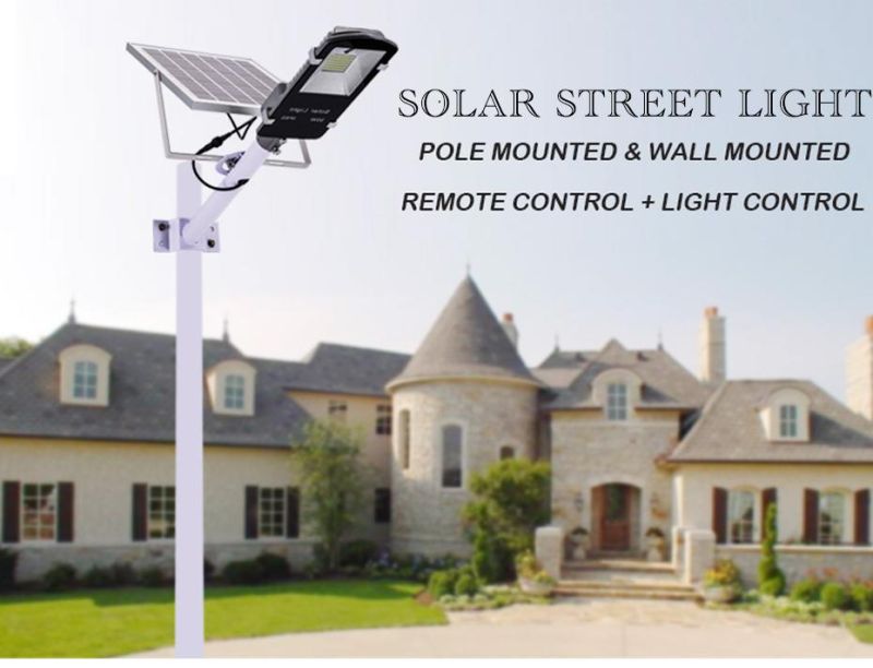 50W Street Light 12V 24V Aluminum Highway Plaza Garden Park Path Streetlights