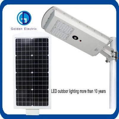 Delight Good Outdoor Motion Sensor Decorative Garden LED Street Solar Light