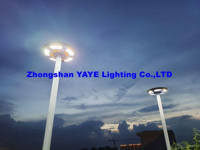 Yaye 300W/400W RGB UFO Solar LED Outdoor Lighting, UFO Solar LED Pathway Light for Outdoor Garden Yard Lawn IP65 & Stock 500PCS Each Watt