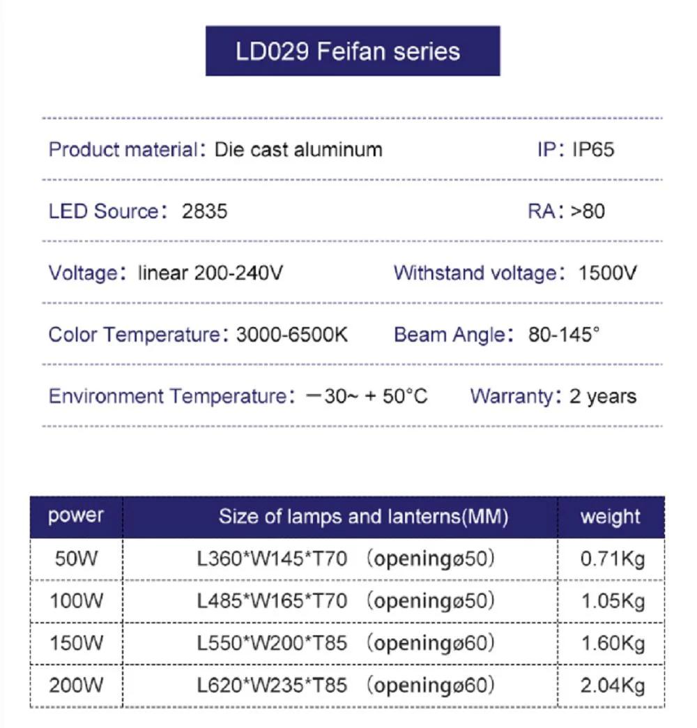 Outdoor IP65 Waterproof 50W-200W LED Street Light