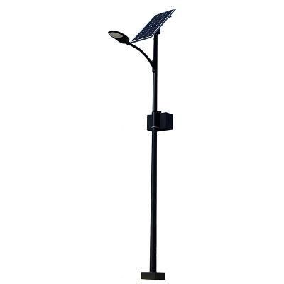 Chinese Manufacture Waterproof IP65 30W 40W 50W LED Solar Street Light with 9m Galvanized Pole Outdoor DC Lamp