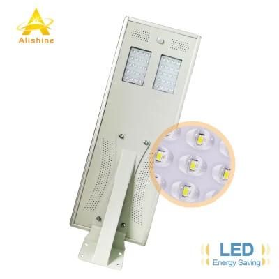 Home Outdoor Lighting 40W Brightness LED Solar Street Light