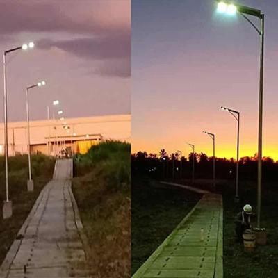 Economic Split Solar Street Light 8m Pole 60watt LED Power