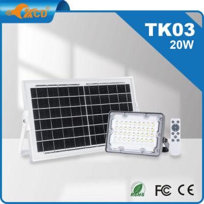 Wholesale Waterproof Garden Waklway LED Lamp IP65 High Lumen Solar Flood Light Solar with Remote Control