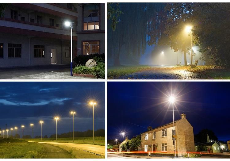 Bspro Waterproof IP65 Timer Light Control 150W 300W Industrial Integrated Solar Outdoor Street Lights